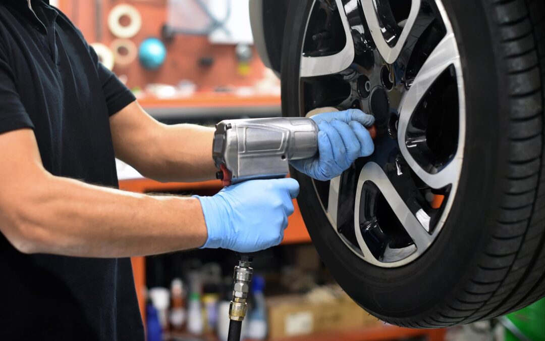 When should I get my car tires repaired or replaced?