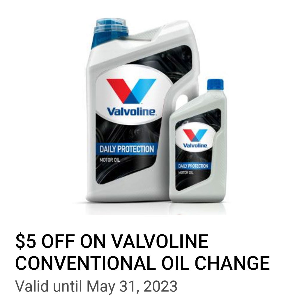 Oil Change Coupons, Rewards & Points At Valvoline Express Care